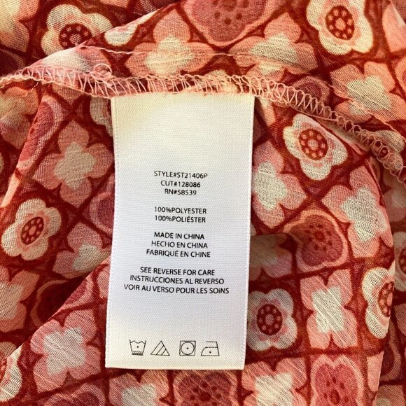 🔥 3/$15 🔥 Kut From The Kloth Sheer Sleeveless Blouse Lightweight Preppy XSP - Picture 8 of 8